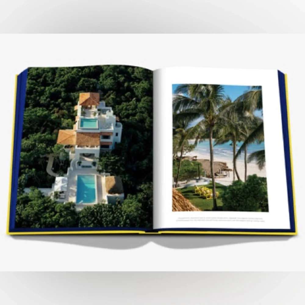 Assouline Hotel Esencia Hardcover Coffee Table Book Xpu-Ha Mexico NWT / Sealed